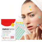Star Shaped Hydrocolloid Acne Patches for Blemishes