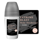 4-Piece Aluminum-Free Roll-On Deodorant Set for Men