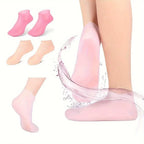 Moisturizing Silicone Gel Socks for Dry Cracked Feet