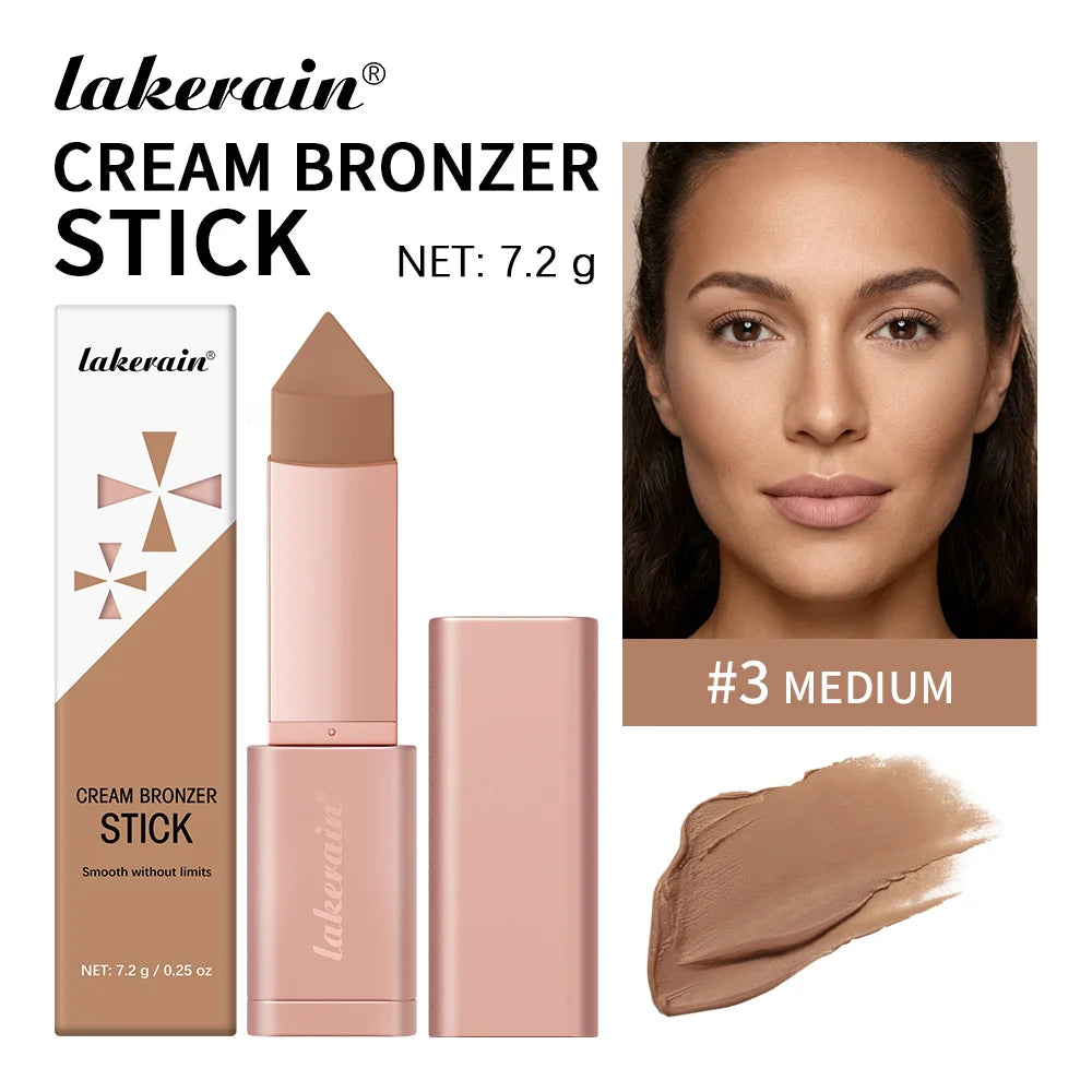 2-in-1 Cream Bronzer and Contour Stick