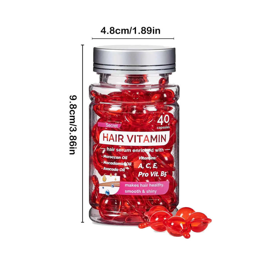 Avocado & Argan Oil Hair Vitamin Serum Capsules