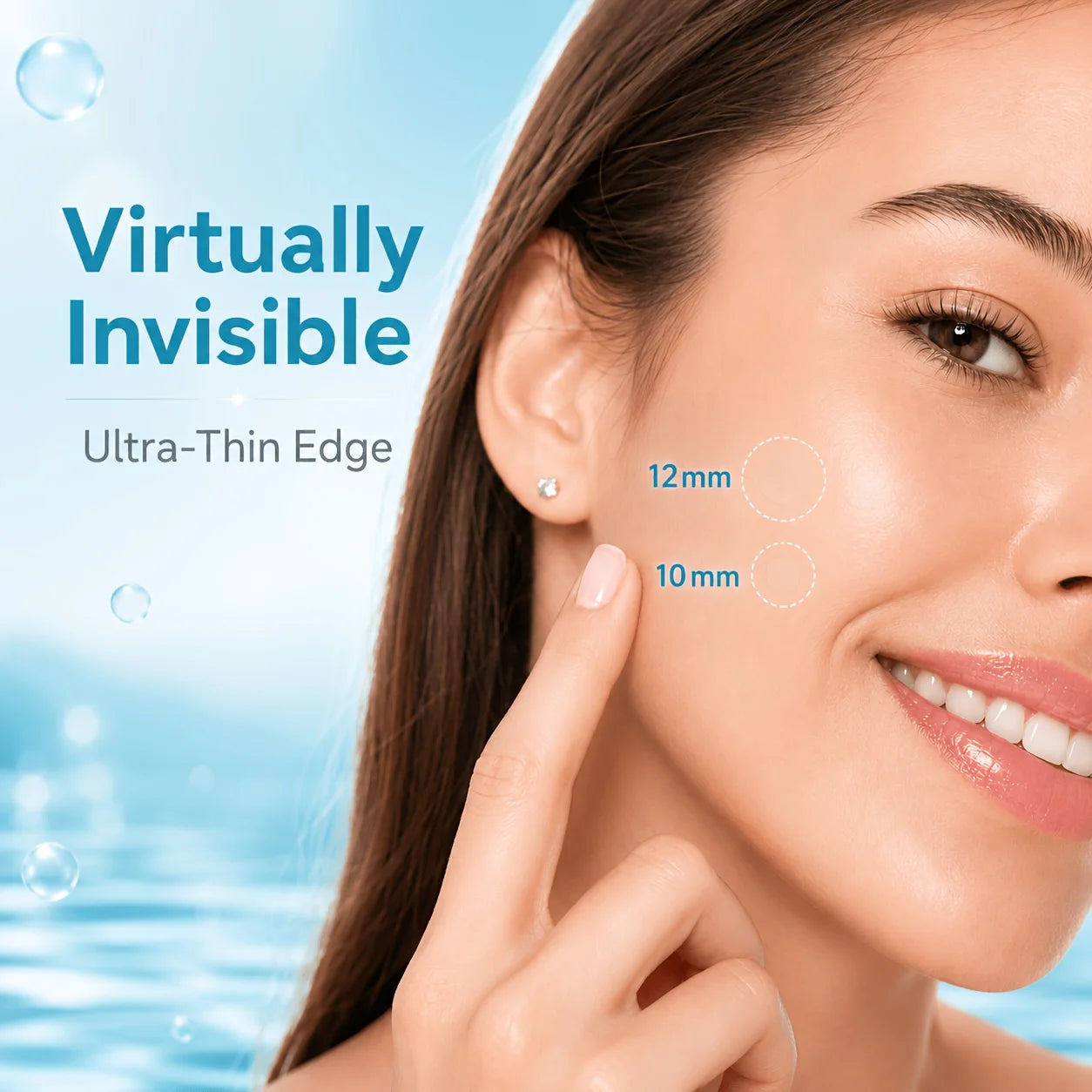 Invisible Hydrocolloid Acne Patch Set for Fast Blemish Healing - 10