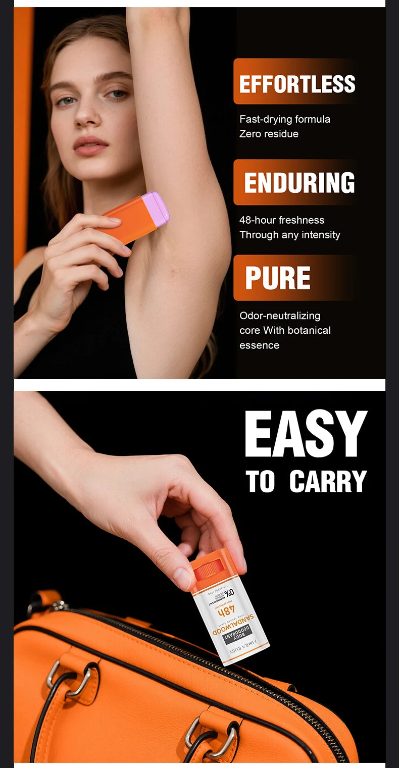 6-Piece Long-Lasting Natural Scent Deodorant Set - 13