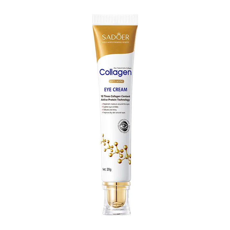 Collagen Roll-On Eye Cream for Dark Circles and Puffiness
