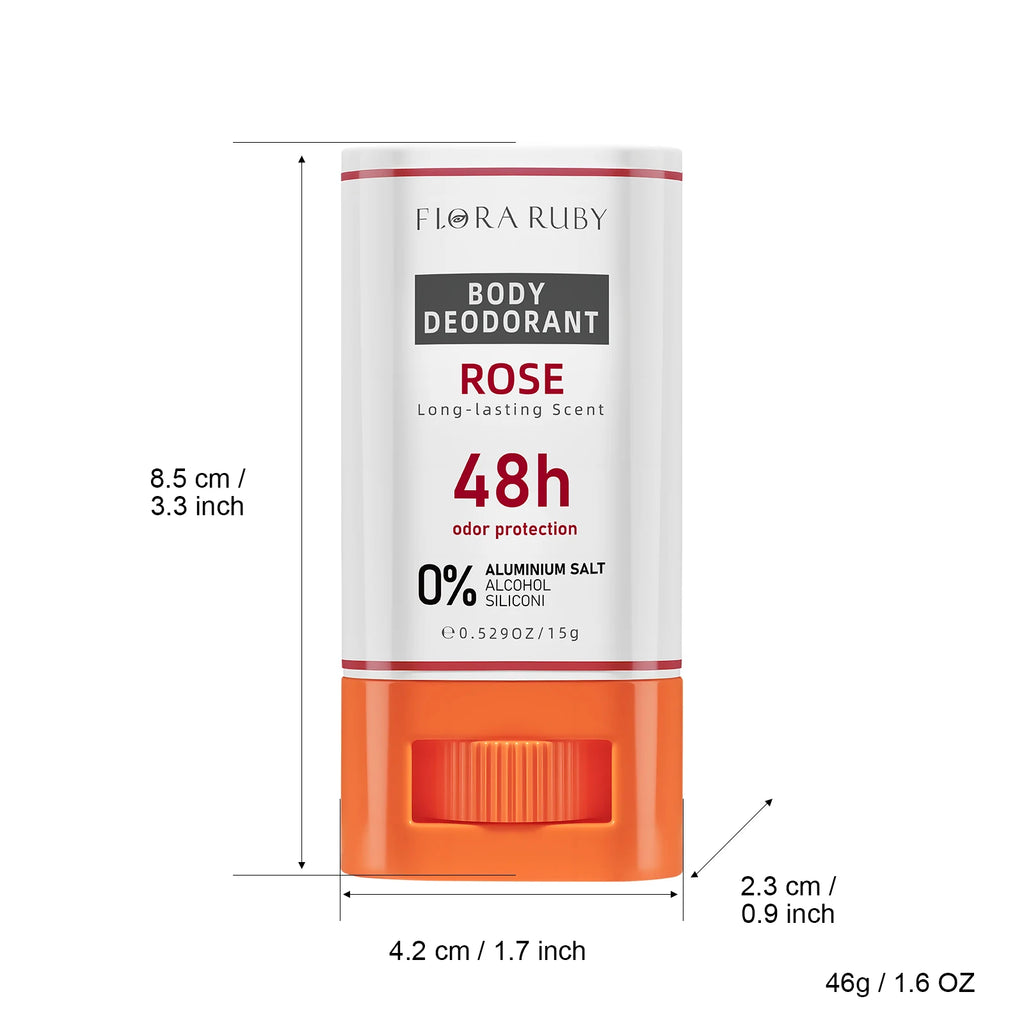 6-Piece Long-Lasting Natural Scent Deodorant Set