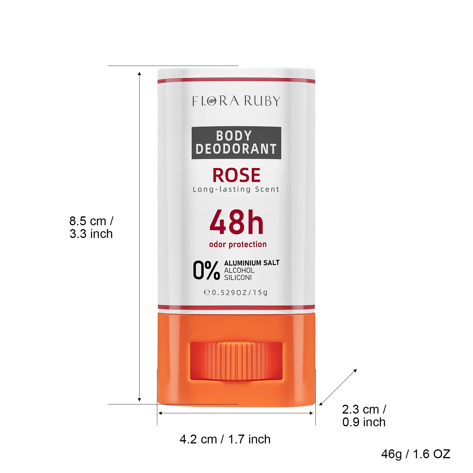 6-Piece Long-Lasting Natural Scent Deodorant Set