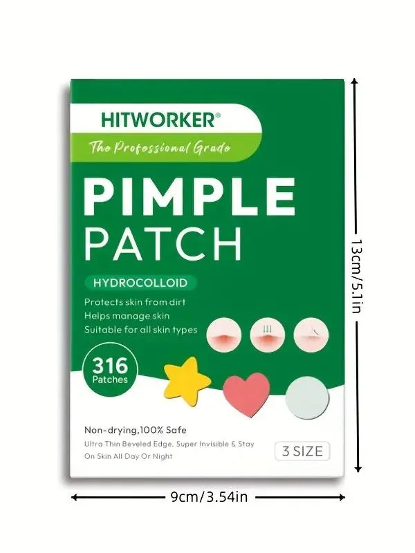 Cute Hydrocolloid Acne Pimple Patches - 8