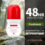 48-Hour Long-Lasting Antiperspirant Roll-On for All-Day Freshness