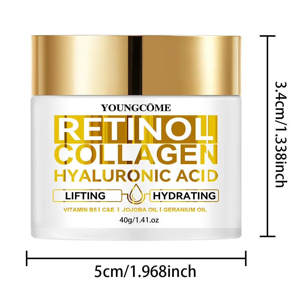 Anti-Aging Retinol Collagen Moisturizing Face Cream - 9