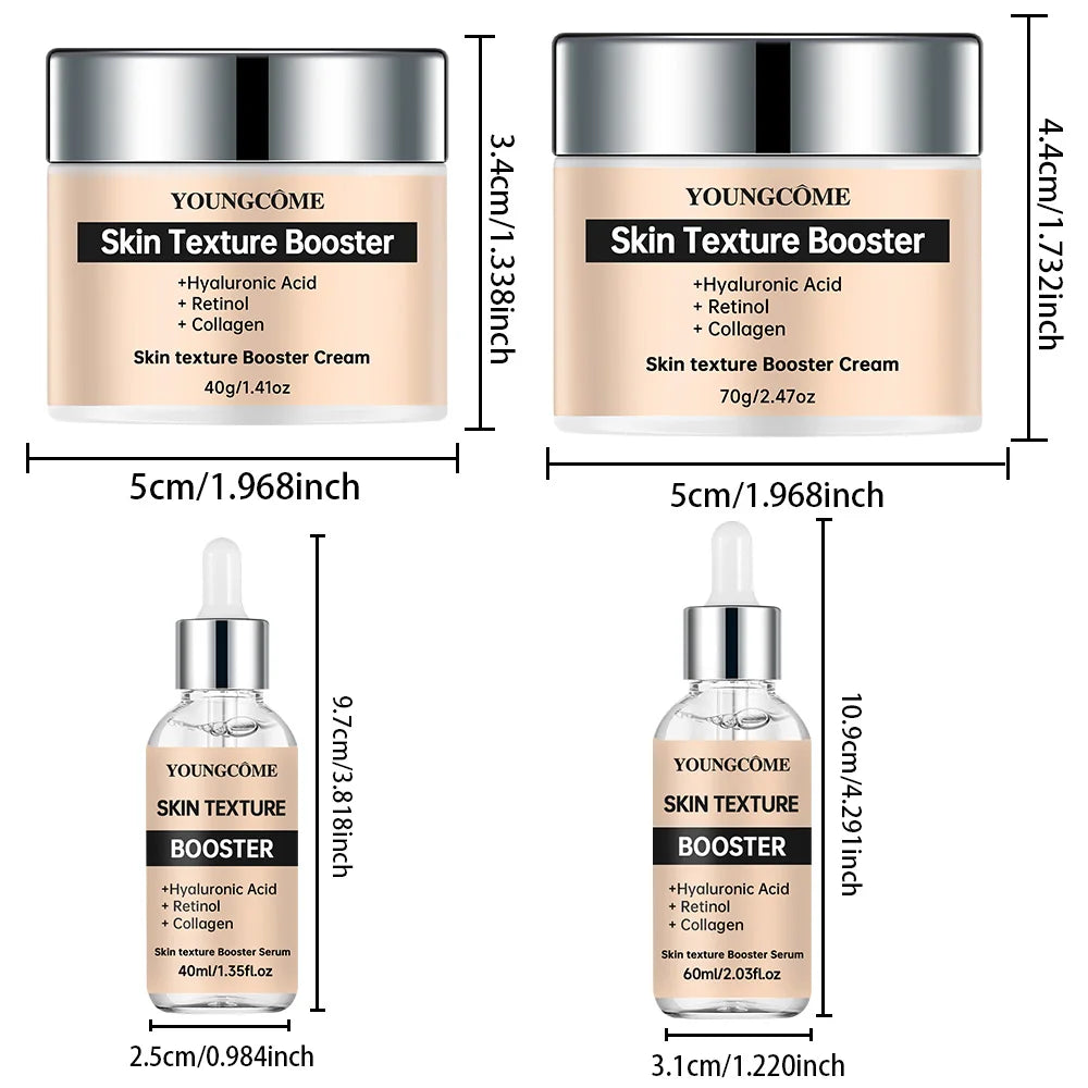 Hydrating Collagen & Retinol Face Cream and Serum Set
