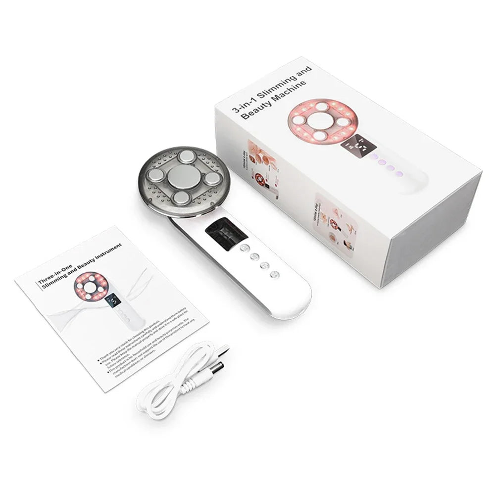 3-in-1 Ultrasonic Body Sculpting and Skin Tightening Massager