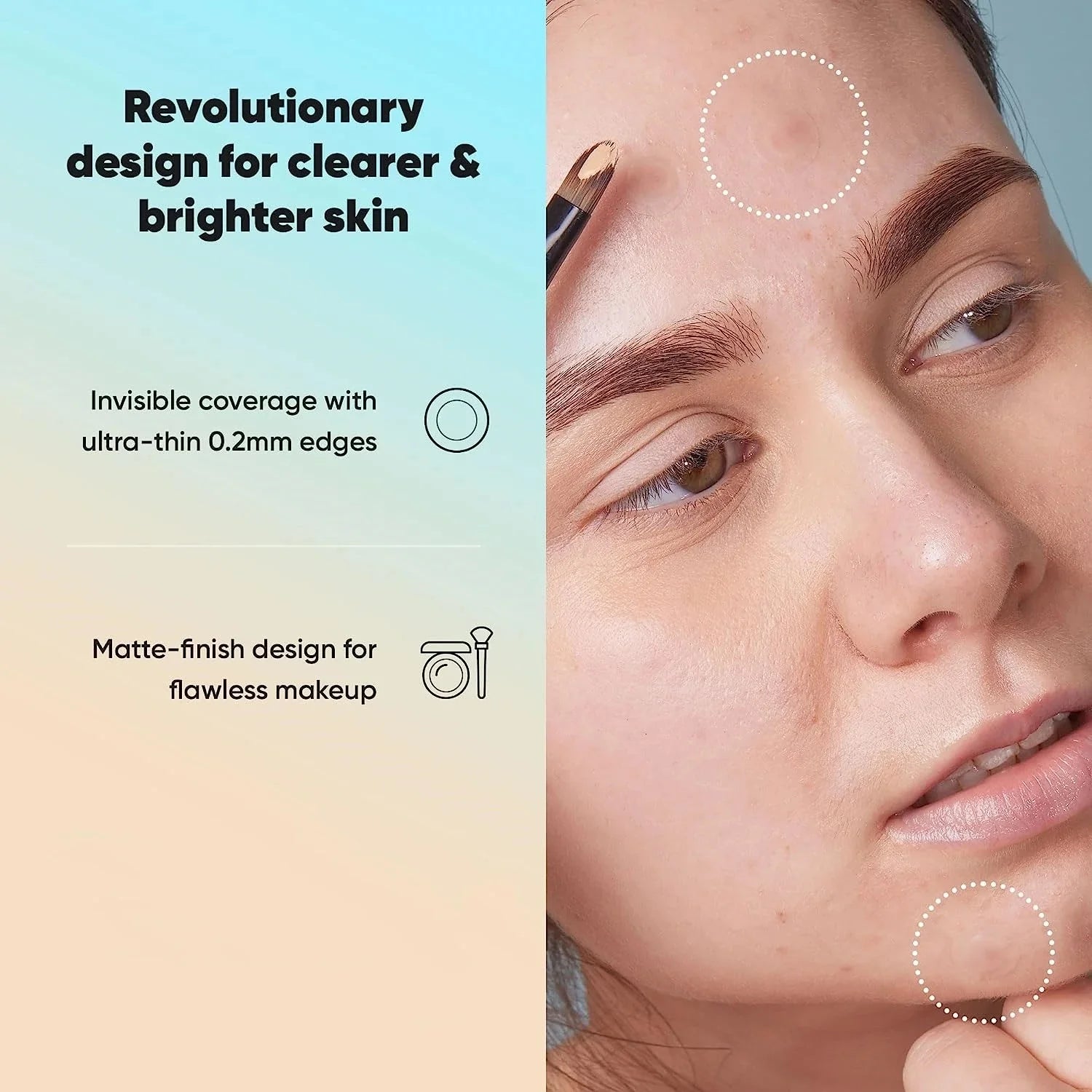 Invisible Hydrocolloid Acne Pimple Patches