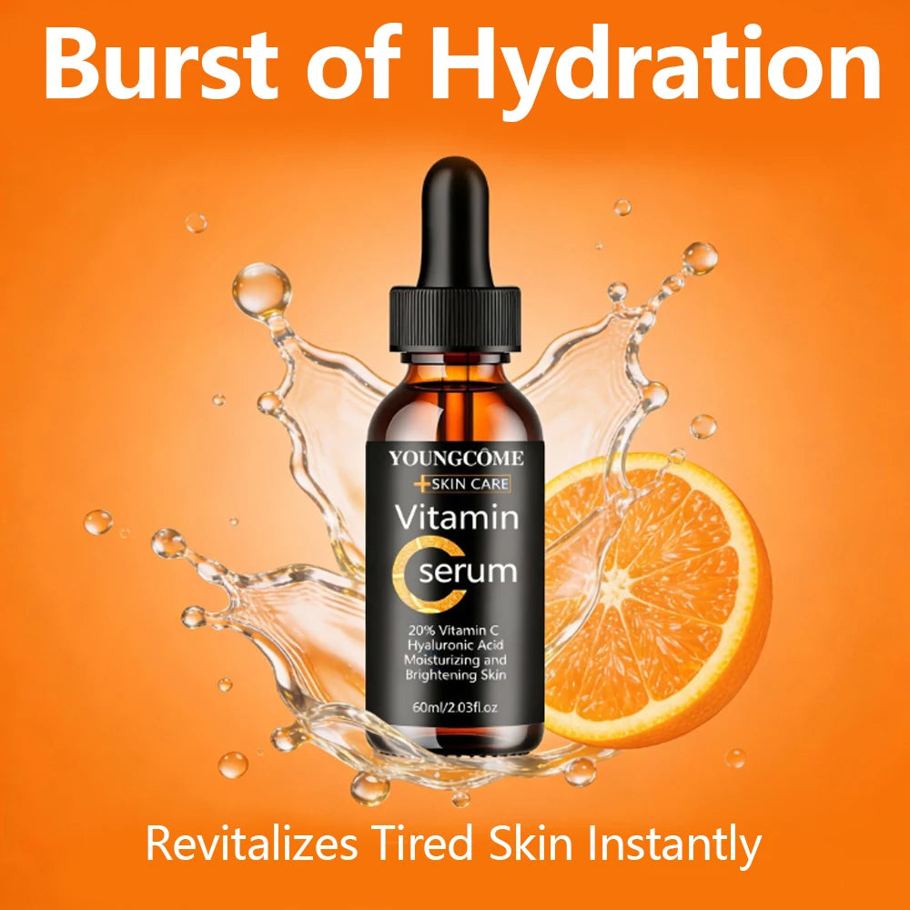 Brightening Vitamin C Serum for Radiant Hydrated Skin