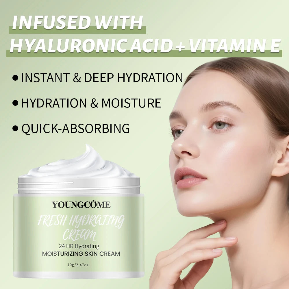 24-Hour Hydrating Face Cream with Hyaluronic Acid