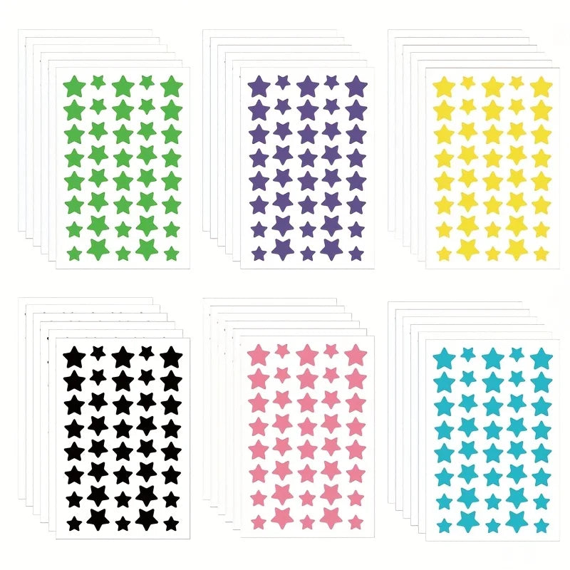 Star-Shaped Hydrocolloid Acne Pimple Patches (240 Count) - 12