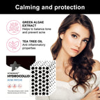 Star-Shaped Hydrocolloid Acne Patches for Fast Blemish Healing