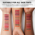 12-Piece Waterproof Long-Lasting Lip Liner Pencil Set