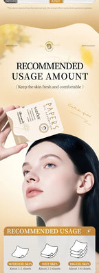 Oil-Absorbing Face Blotting Sheets for Oily Skin