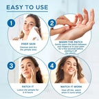 Heart-Shaped Acne Pimple Patches for Clear Skin