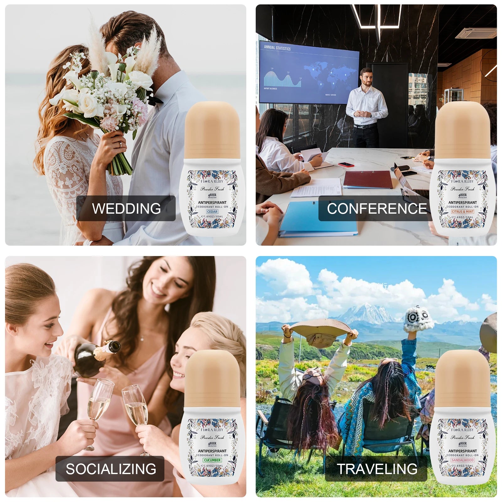 All-Day Freshness Roll-On Body Deodorant