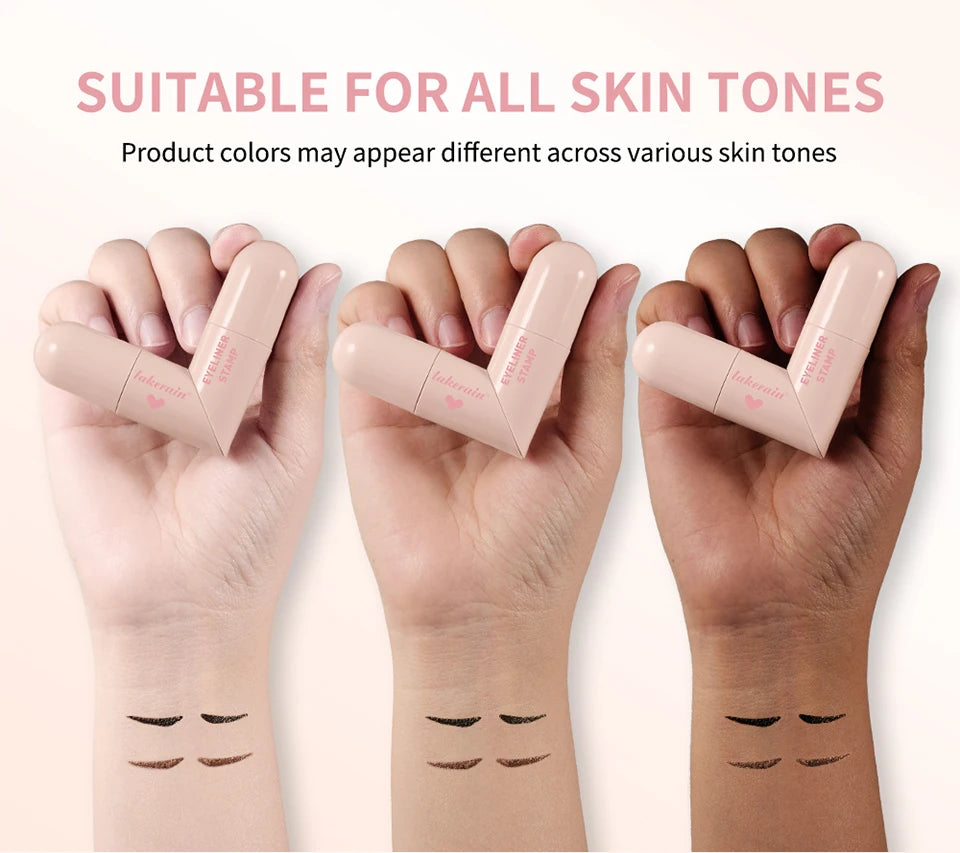Waterproof Double-Wing Eyeliner Stamp for Perfect Wings