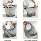 Waterproof Mesh Travel Storage Pouch Set