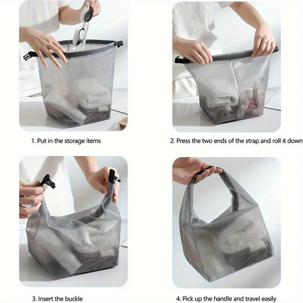 Waterproof Mesh Travel Storage Pouch Set