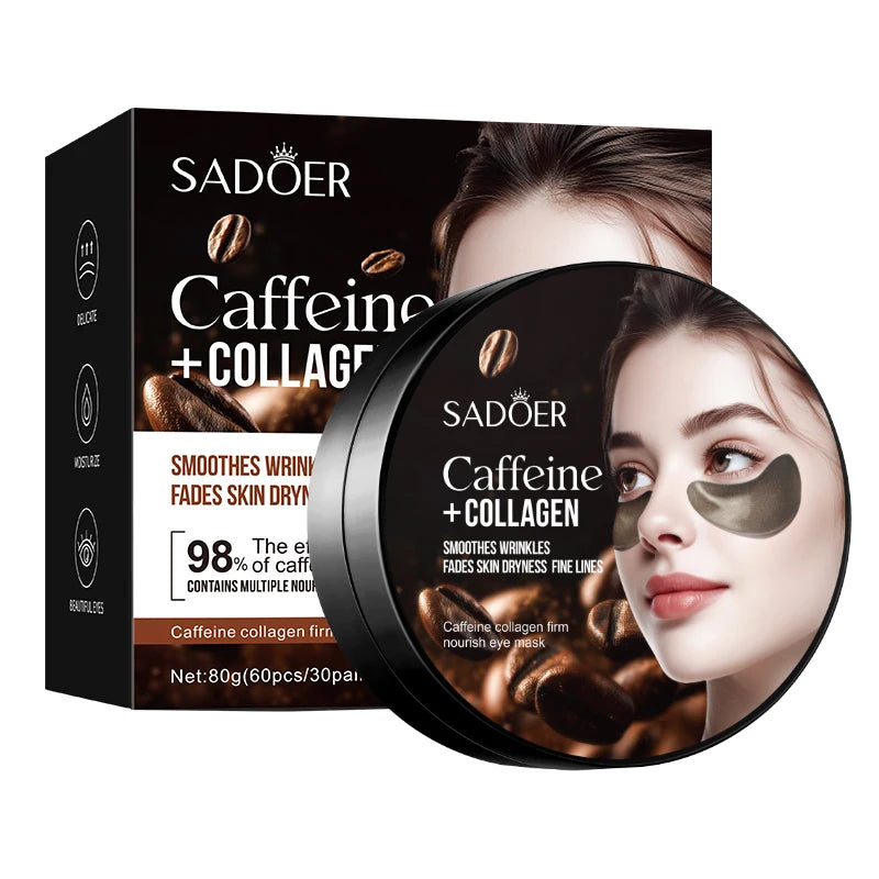 Caffeine Collagen Eye Patches for Anti-Aging and Puffiness