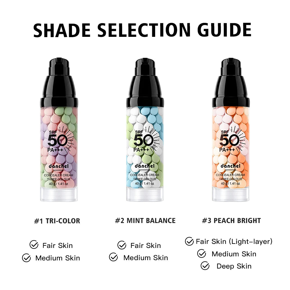 3-in-1 Color Correcting Makeup Primer with SPF 50