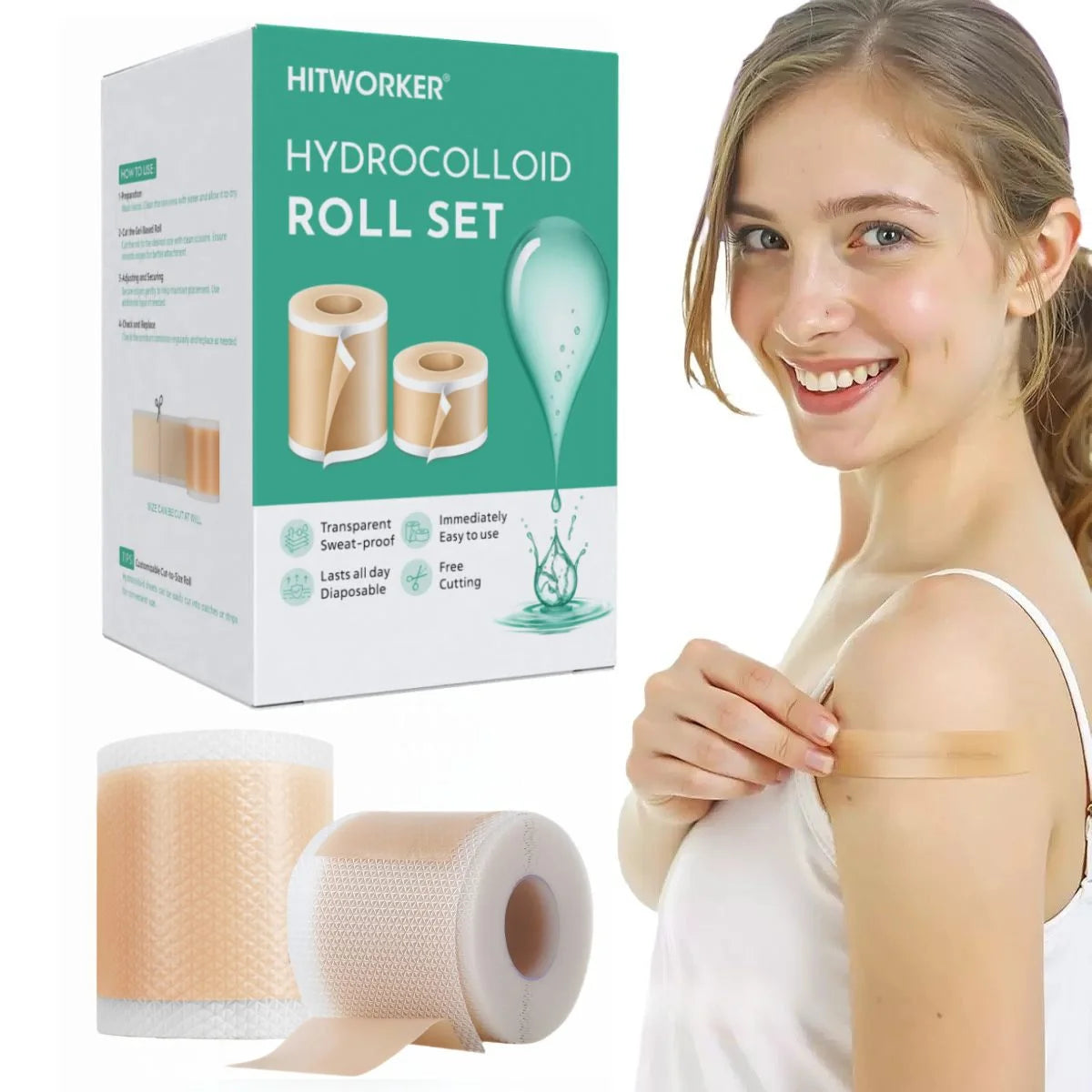 Silicone Scar Removal Tape for Surgery and Burn Scars