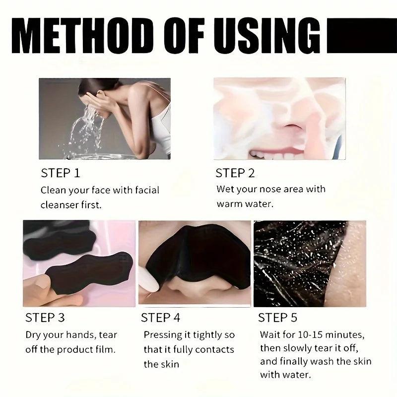 Deep Cleaning Pore Strips for Blackhead Removal