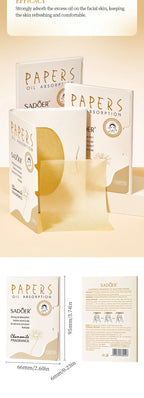 Oil-Absorbing Face Blotting Sheets for Oily Skin