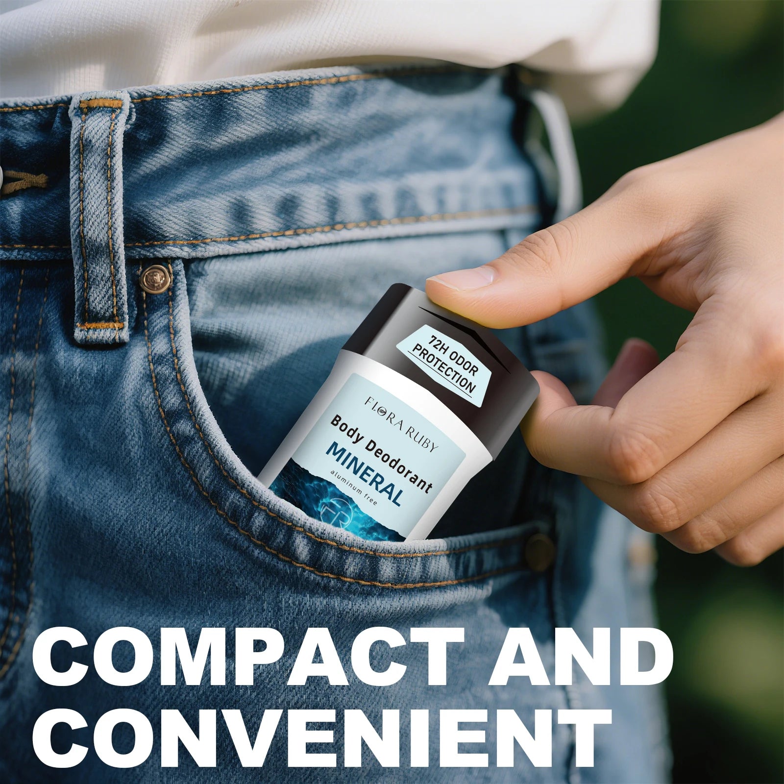 Long-Lasting Mineral Deodorant Stick for All-Day Freshness - 3