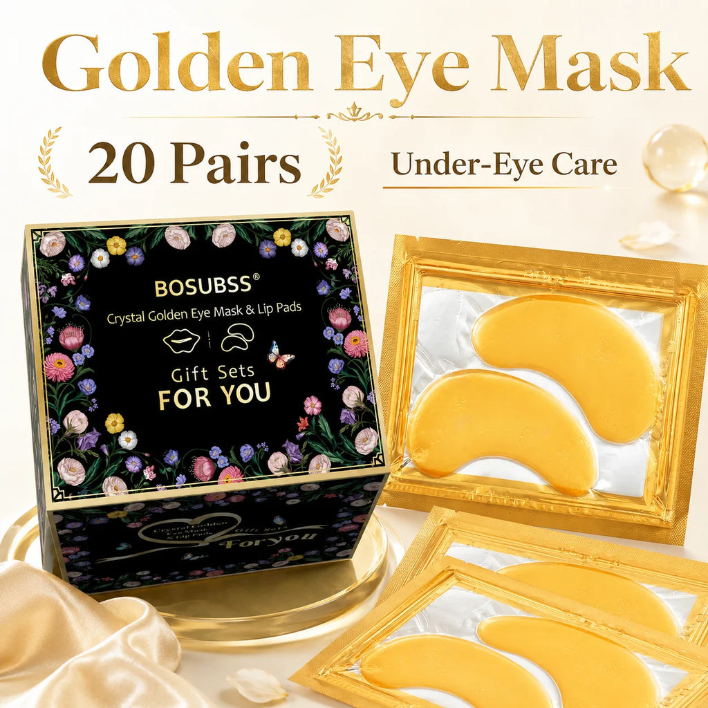 Gold Collagen Eye Masks for Dark Circles and Puffiness