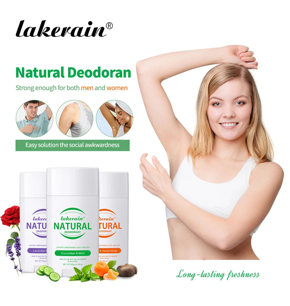 Natural Long-Lasting Solid Deodorant Balm - 7