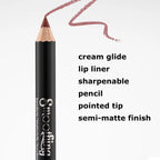 12-Piece Waterproof Matte Lip Liner Pencil Set