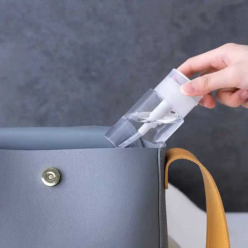 Refillable Press Pump Bottle for Makeup Remover and Toner