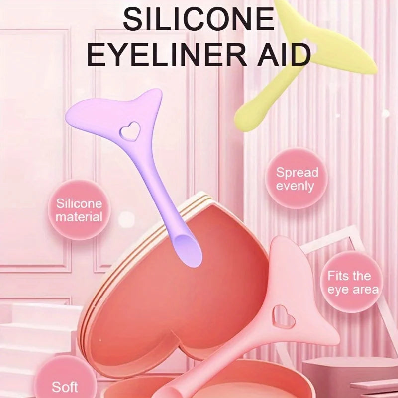 Multifunctional Silicone Makeup Stencil Tool