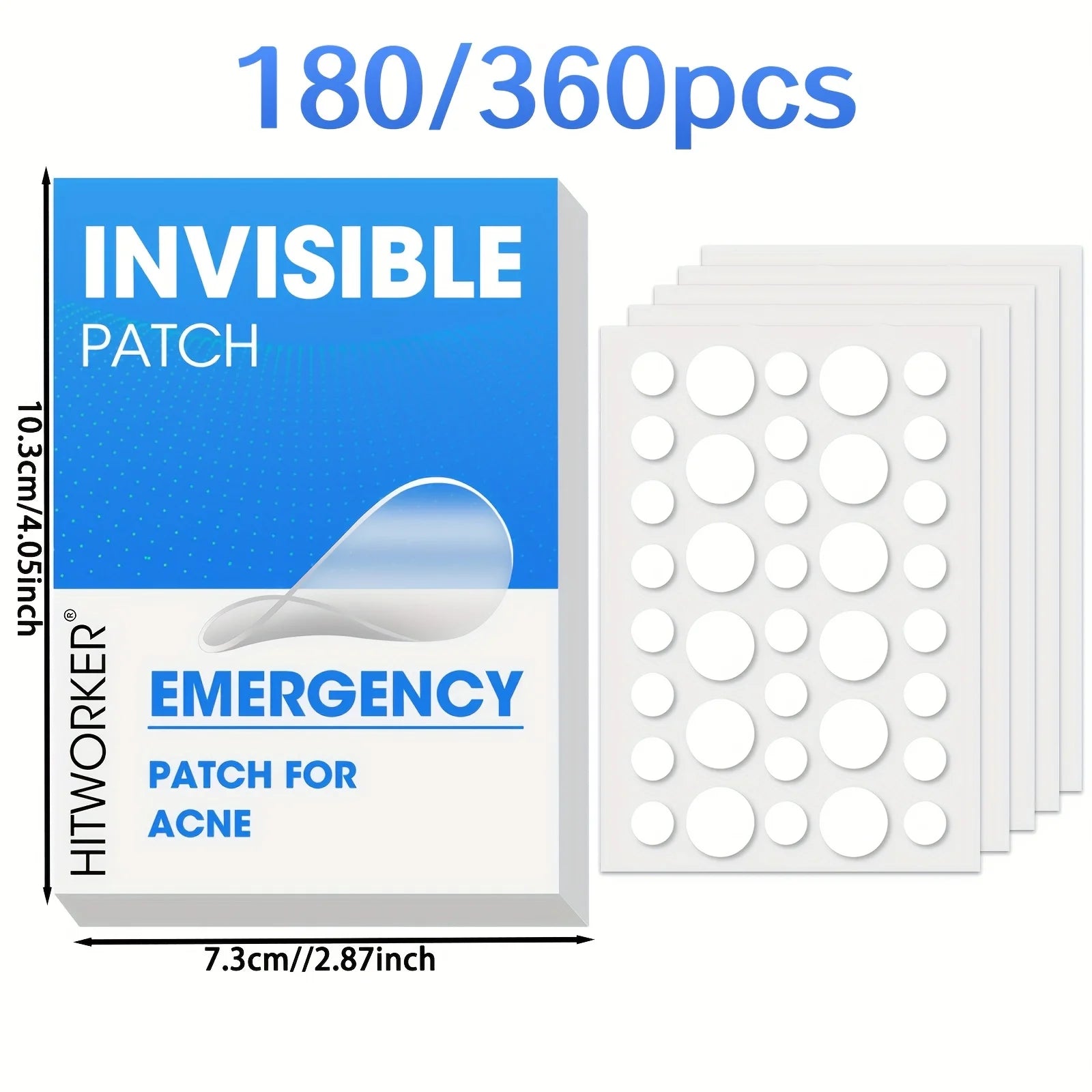 Invisible Acne Spot Treatment Patches - 7