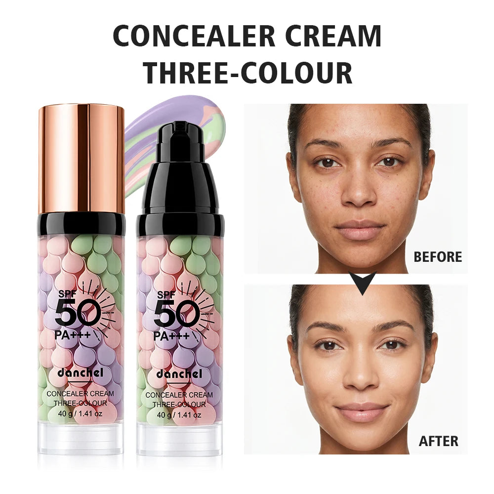 3-in-1 Color Correcting Makeup Primer with SPF 50