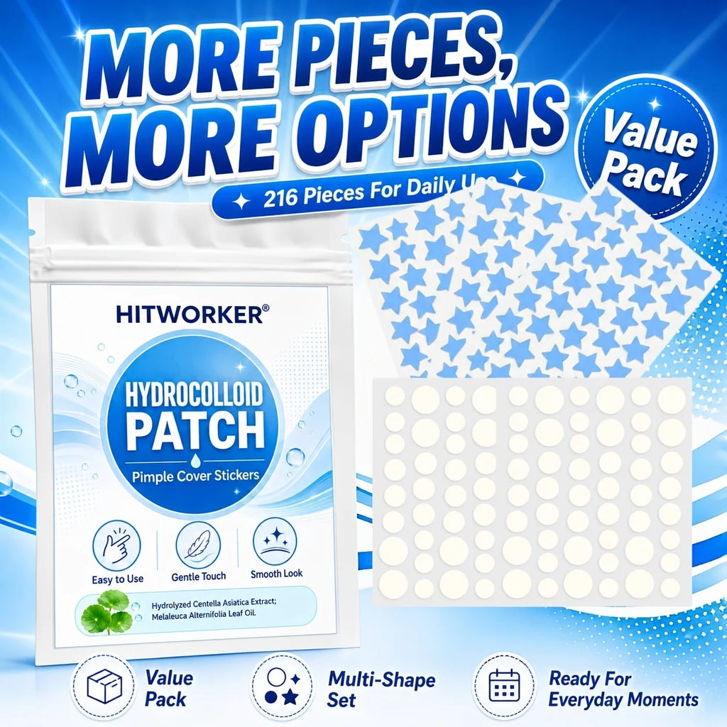 Invisible Hydrocolloid Acne Pimple Patches