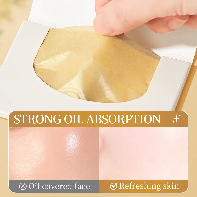 Oil-Absorbing Face Blotting Sheets for Oily Skin
