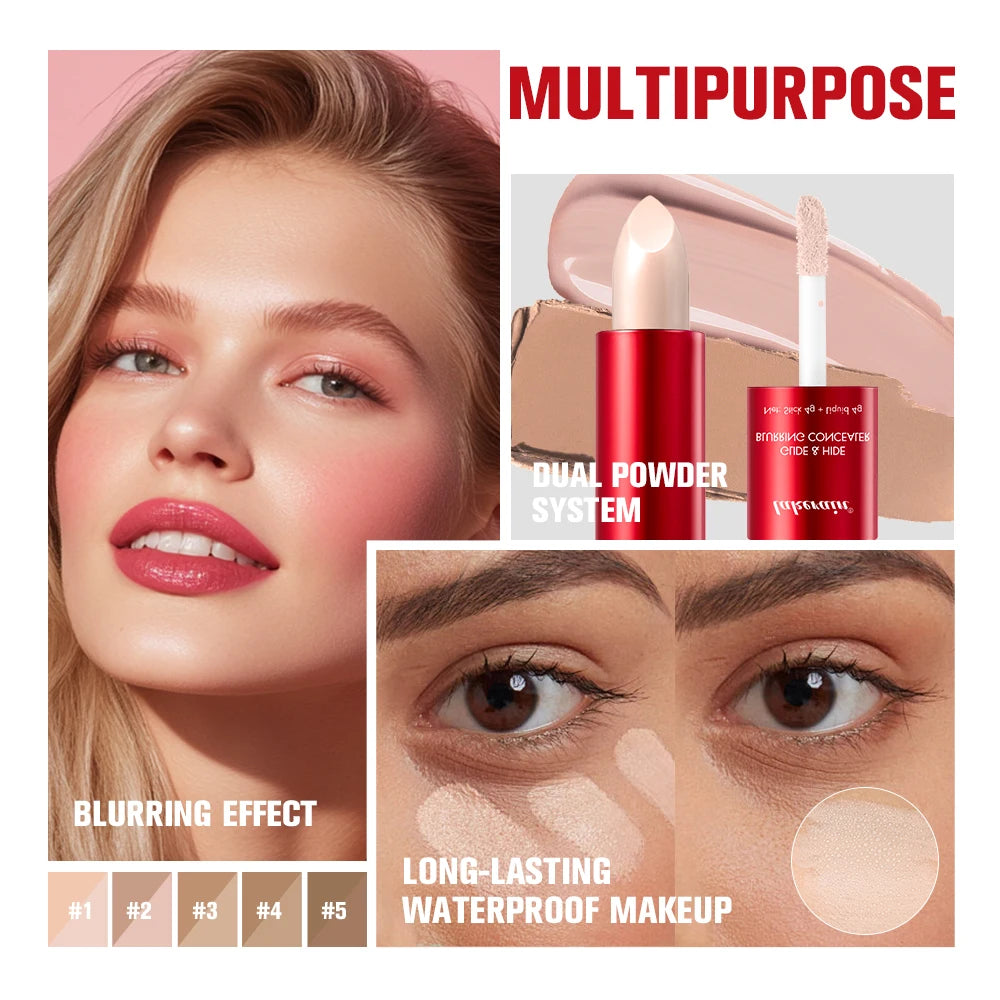 2-in-1 Full Coverage Blurring Concealer and Foundation