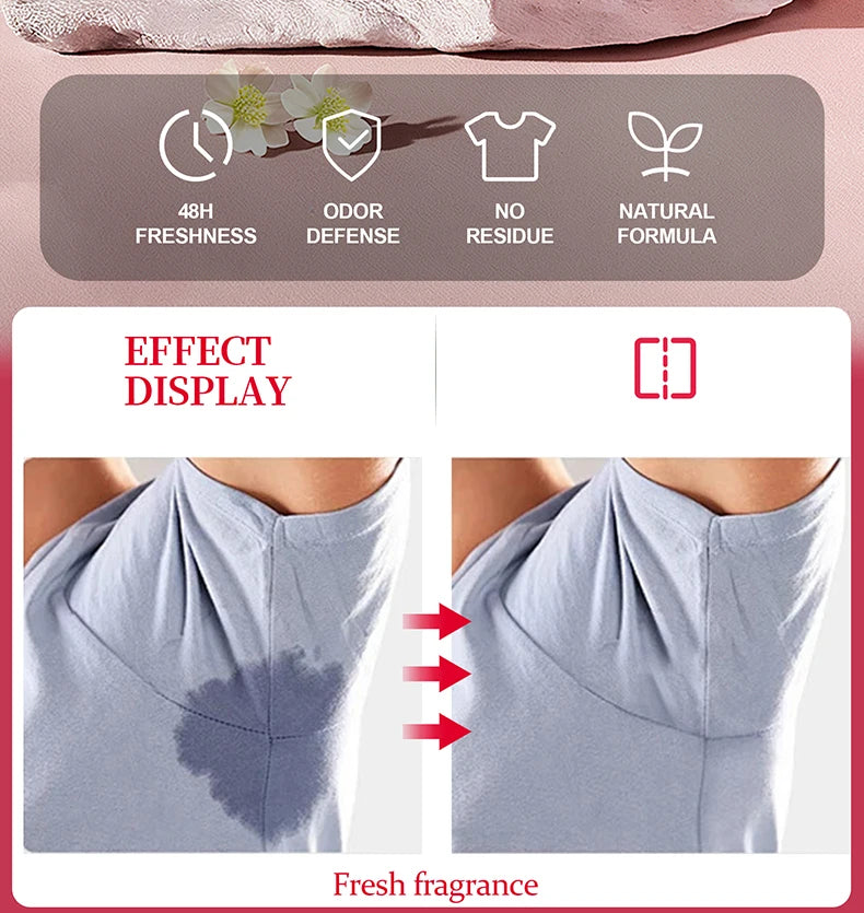 48-Hour Long-Lasting Antiperspirant Roll-On for All-Day Freshness - 8