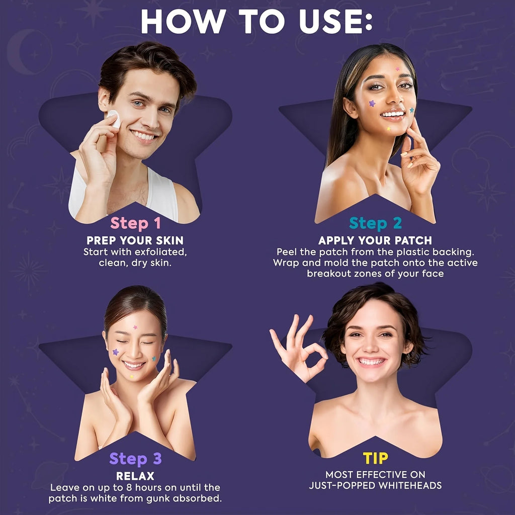 1680-Piece Hydrocolloid Star Acne Pimple Patches
