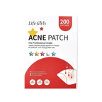 Star-Shaped Hydrocolloid Acne Patches for Clear Skin