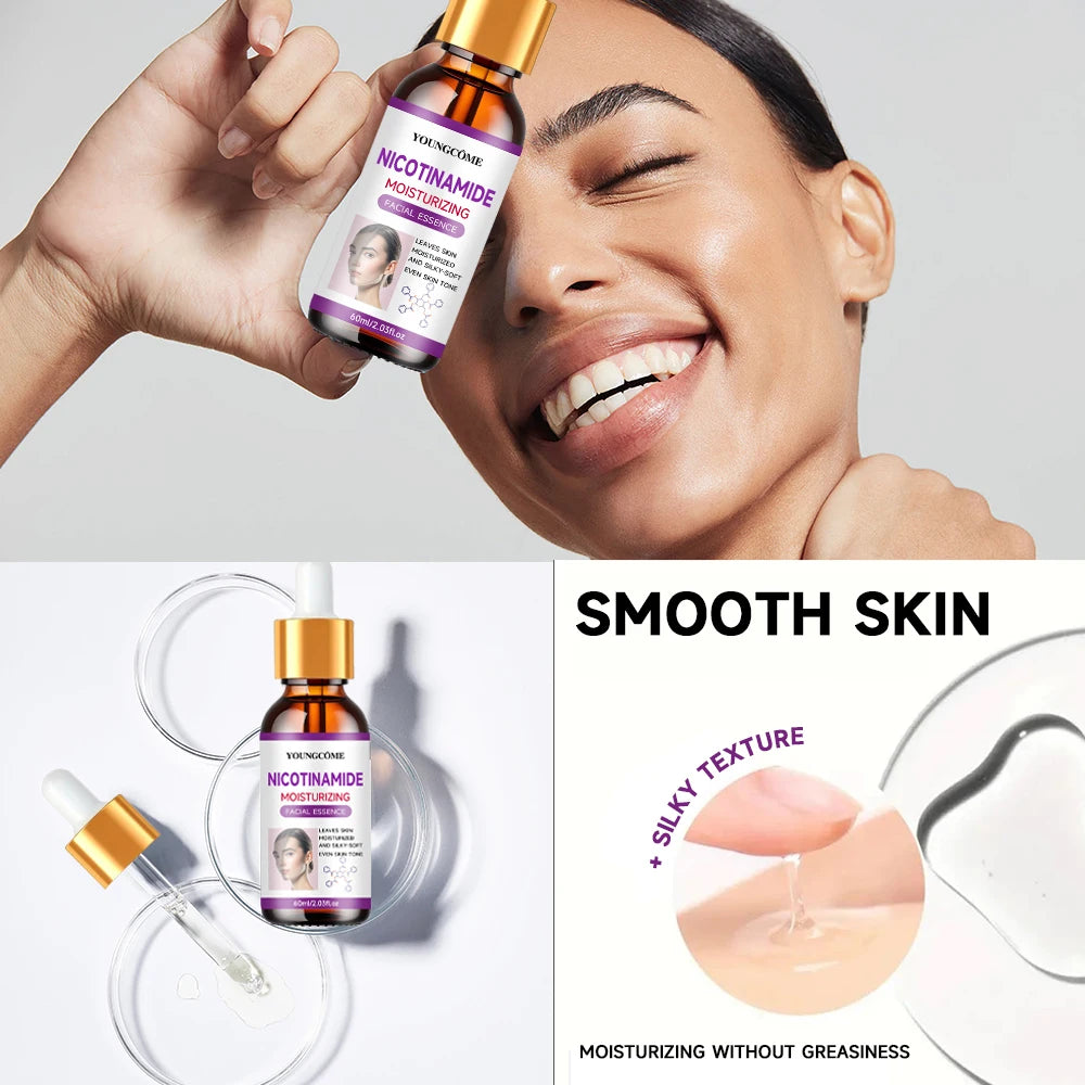 24K Gold Niacinamide Brightening Face Serum for Dark Spots