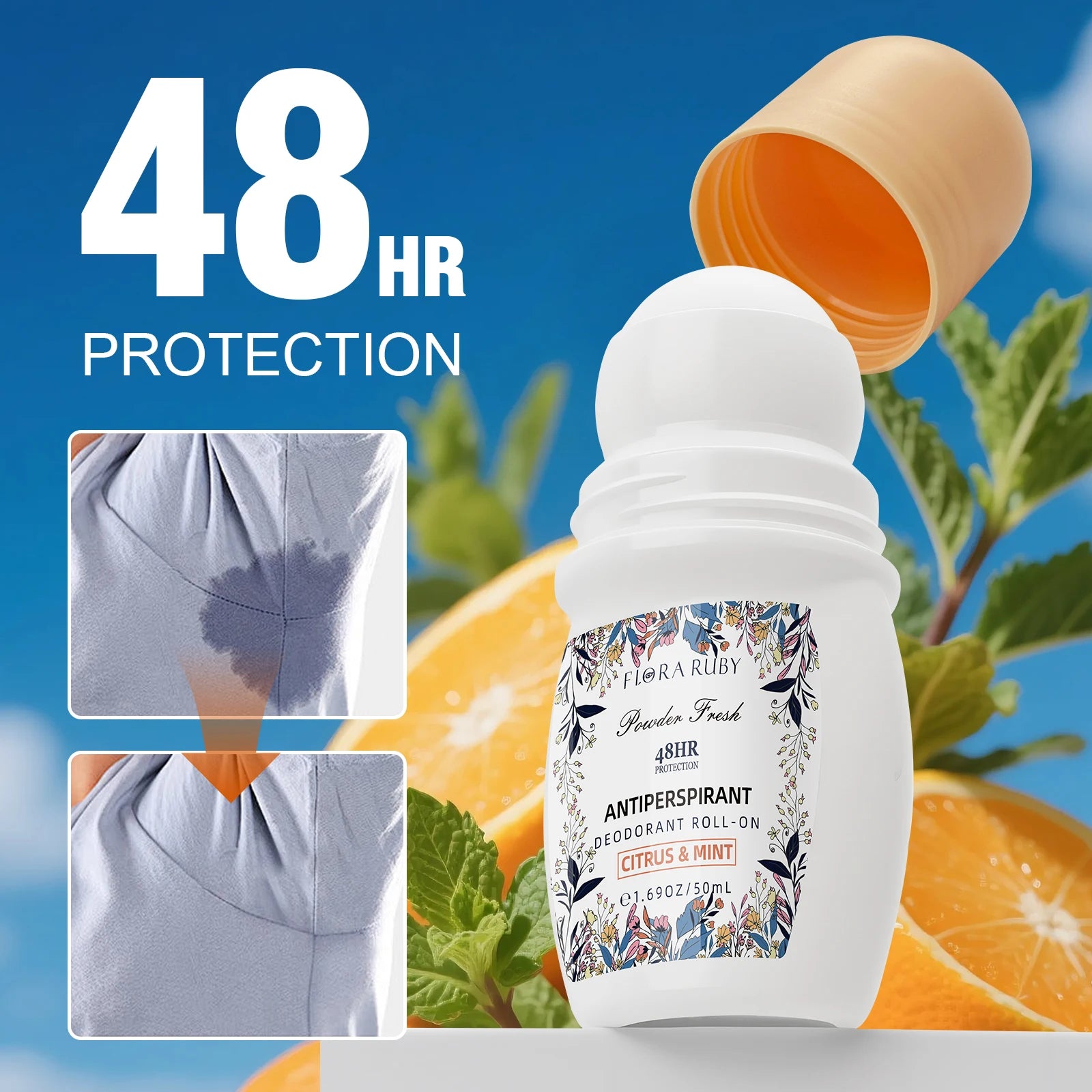 All-Day Freshness Roll-On Body Deodorant