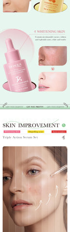 3-Piece Anti-Aging Facial Serum Set for Radiant Skin