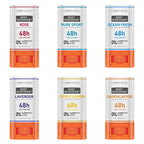 6-Piece Long-Lasting Natural Scent Deodorant Set